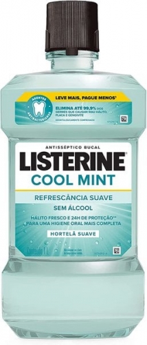 Listerine Cool Mint Zero álcool 1 Litro