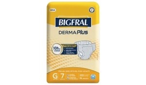 Fralda geriatrica Bigfral Derma Plus G 7un