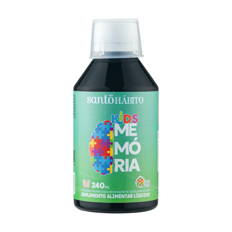 Santo Habito Memoria Kids Tutti Frutti 240Ml - 60230301