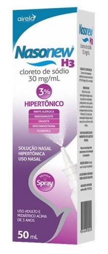 NASONEW  H3 3% CLORETO DE SODIO 30MG/ML SPRAY 50ML