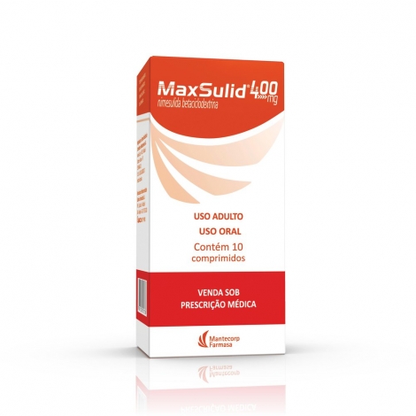 Maxsulid 400mg 30 Comprimidos