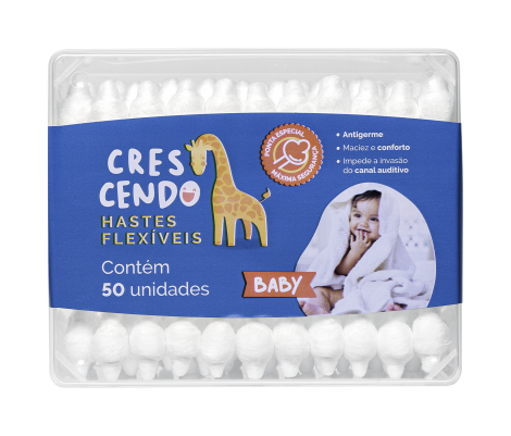 Hastes Flexiveis Crescendo Baby 50U