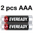 EVEREADY PILHA COMUM AAA PALITO 2UN