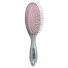 Escova Cabelo Oval Prata Glitter Santa Clara