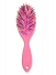 Escova Cabelo Oval Colorful Pink Santa Clara