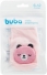 Buba Meia Antiderrapante Com Aplique Urso Rosa