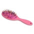 Escova Cabelo Oval Colorful Pink Santa Clara