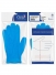 Luva Nitrilica Azul tamanho G x 1 par