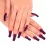 Unha Postiça Bonita Kiss New York Salon Color Quadrada Curta com 28 unidades
