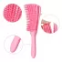 Escova Cabelo Polyplus C8 Pentes Rosa  Santa Clara