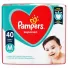 Fralda Pampers Supersec Mega M 40Un