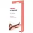 Meia de Compressão Venosan Ultraline 4000 comp 20-30 AT pé aberto Bege Tam P meia calça