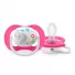 Chupeta Avent Ultra Air 6-18 Meses Menina Rosa Elefante